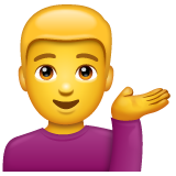 Homme Paume Vers Le Haut