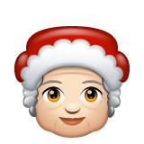 Mère Noël: Peau Claire