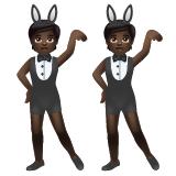 Personnes Avec Des Oreilles De Lapin: Peau Foncée