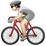 Cycliste: Peau Claire