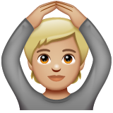 Personne Faisant Un Geste D’Acceptation: Peau Moyennement Claire