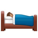 Personne Au Lit: Peau Moyenne