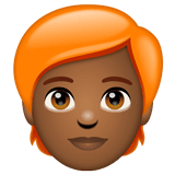 Personne: Peau Moyennement Foncée, Cheveux Roux