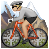 Personne En VTT: Peau Moyennement Claire