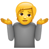 Personne Qui Hausse Les Épaules