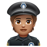 Policier: Peau Moyenne