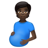Personne Enceinte: Peau Foncée