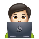 Informaticien (Tous Genres): Peau Claire