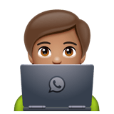 Informaticien (Tous Genres): Peau Moyenne
