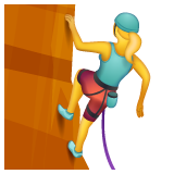 Femme Qui Grimpe