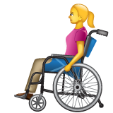 Femme En Fauteuil Roulant Manuel