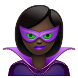 Super-Vilaine: Peau Foncée