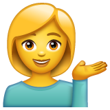 Femme Paume Vers Le Haut