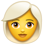 Femme: Cheveux Blancs
