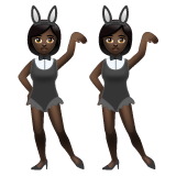 Femmes Avec Des Oreilles De Lapin: Peau Foncée
