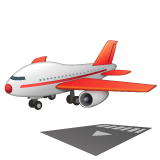 Avião Aterrissando para WhatsApp 2.26.8.72