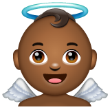 Bebê Anjo: Pele Morena Escura para WhatsApp 2.26.8.72