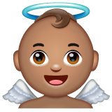 Bebê Anjo: Pele Morena para WhatsApp 2.26.8.72