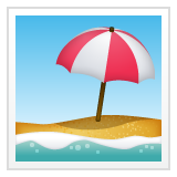 Beach with Umbrella for WhatsApp 2.26.8.72