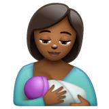 Кормление грудью: темный тон кожи для WhatsApp 2.26.8.72