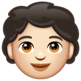 Дитина: дуже світлий тон шкіри для WhatsApp 2.26.8.72