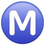 Círculo Com A Letra M para WhatsApp 2.26.8.72