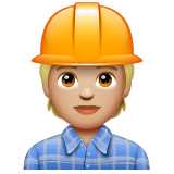 Trabalhador De Construção Civil: Pele Morena Clara para WhatsApp 2.26.8.72