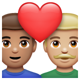 Casal Apaixonado: Homem, Homem, Pele Morena, Pele Morena Clara para WhatsApp 2.26.8.72