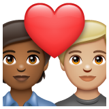 Casal Apaixonado: Pessoa, Pessoa, Pele Morena Escura, Pele Morena Clara para WhatsApp 2.26.8.72