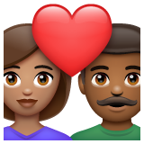 Casal Apaixonado: Mulher, Homem, Pele Morena, Pele Morena Escura para WhatsApp 2.26.8.72