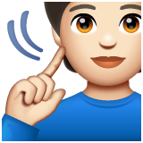 Pessoa Surda: Pele Clara para WhatsApp 2.26.8.72