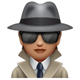 Detective: Tom de Pele Médio para WhatsApp 2.26.8.72