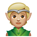 Ельф: світлий тон шкіри для WhatsApp 2.26.8.72