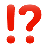 Exclamation Question Mark for WhatsApp 2.26.8.72