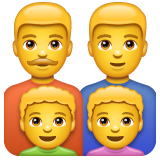 Família: Homem, Homem, Menino, Menino para WhatsApp 2.26.8.72