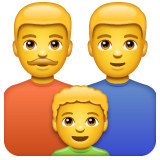 Família: Homem, Homem, Menino para WhatsApp 2.26.8.72