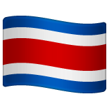 Vlag: Costa Rica voor WhatsApp 2.26.8.72