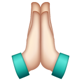 Mãos Juntas: Pele Clara para WhatsApp 2.26.8.72