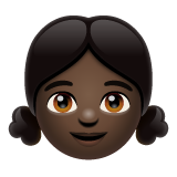 Menina: Pele Escura para WhatsApp 2.26.8.72