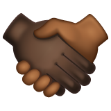 Aperto De Mãos: Pele Escura, Pele Morena Escura para WhatsApp 2.26.8.72