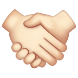 Aperto De Mãos: Pele Clara para WhatsApp 2.26.8.72