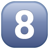 Mũ phím: 8 cho WhatsApp 2.26.8.72