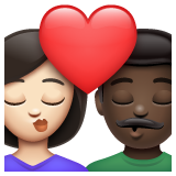 Beijo: Mulher, Homem, Pele Clara, Pele Escura para WhatsApp 2.26.8.72