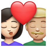 Beijo: Mulher, Homem, Pele Clara, Pele Morena Clara para WhatsApp 2.26.8.72