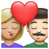 Beijo: Mulher, Homem, Pele Morena Clara, Pele Clara para WhatsApp 2.26.8.72
