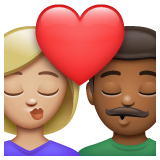 Beijo: Mulher, Homem, Pele Morena Clara, Pele Morena Escura para WhatsApp 2.26.8.72