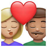 Beijo: Mulher, Homem, Pele Morena Clara, Pele Morena para WhatsApp 2.26.8.72
