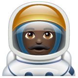 Astronauta Homem: Pele Escura para WhatsApp 2.26.8.72