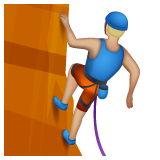 Homem Escalando: Pele Morena Clara para WhatsApp 2.26.8.72