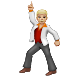 Homem Dançando: Pele Morena Clara para WhatsApp 2.26.8.72